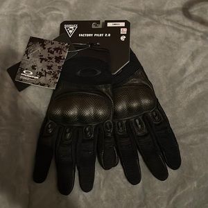 Oakley SI Factory Pilot Gloves Small Black NWT